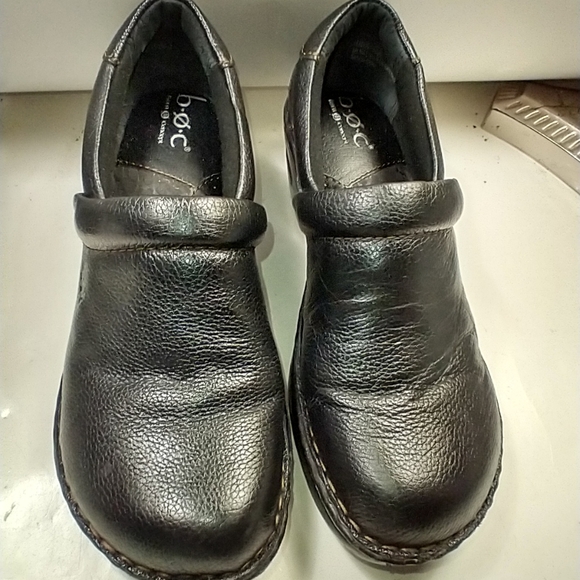 BOC Born Concept Black Clogs Women's sz 8/39. - Picture 2 of 10